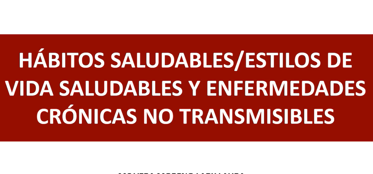 ESTILOS DE VIDA SALUDABLE